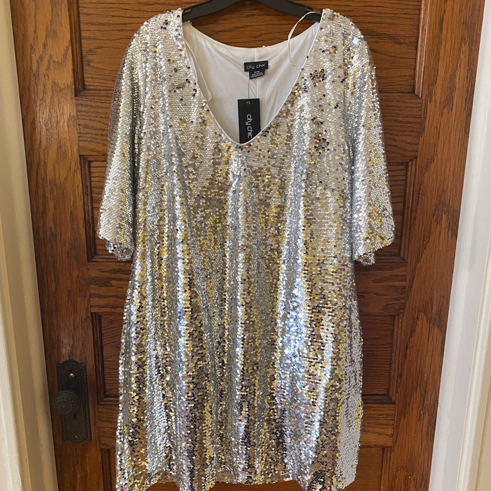 City Chic Disco Dress